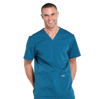 TOP HOMBRE PROFESSIONALS WW695 M/CORTA AZUL PETROLEO - T/XL