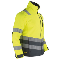 CHAQUETA SOFTSHELL ALTA VISIBILIDAD FLUOR - TW