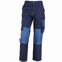 PANTALON ALERCE BICOLOR AZUL/AZULINO - T/58