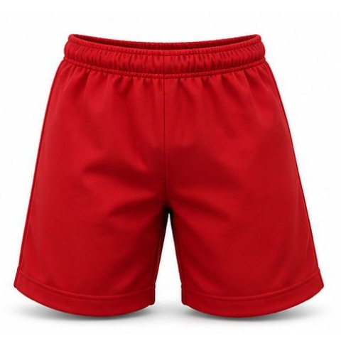 SHORT ALGODON ROJO CAMPANITA