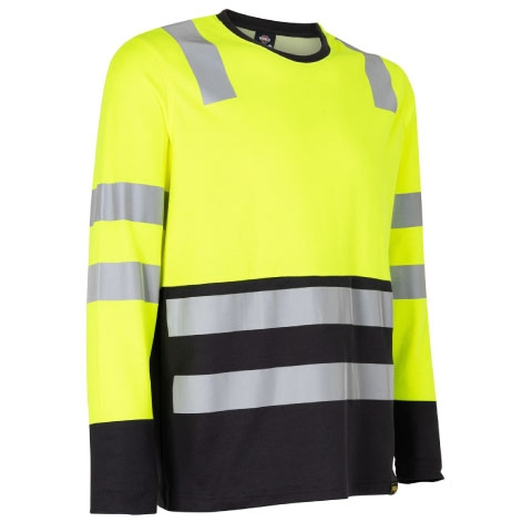 POLERA HIBRIDA HI VIS M/LARGA BICOLOR - TW