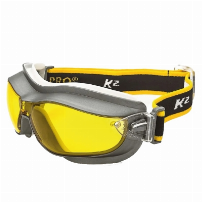 LENTE ANTIPARRA SEGURIDAD K-2 AMBAR AF