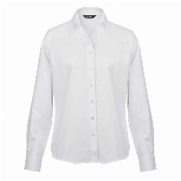BLUSA OXF. 55/45 M/LARGA BLANCA - T/S