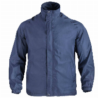 CORTAVIENTO BASSIC HOMBRE M/LARGA AZUL - T/M