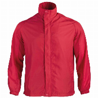 CORTAVIENTO BASSIC HOMBRE M/LARGA ROJO - T/M