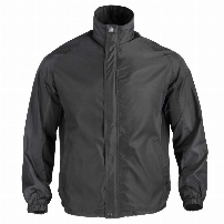 CORTAVIENTO BASSIC HOMBRE M/LARGA NEGRO - T/XL