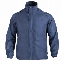 CORTAVIENTO BASSIC MUJER M/LARGA AZUL - T/L