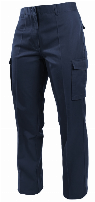 PANTALON CARGO MUJER 65/35 AZUL - T/36