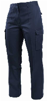PANTALON CARGO MUJER 65/35 AZUL - T/42