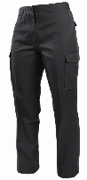 PANTALON CARGO MUJER 65/35 NEGRO - T/46