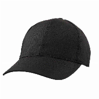 GORRO GABARDINA 6P C/C - NEGRO