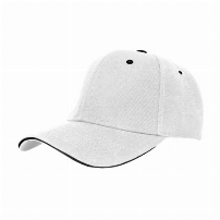 GORRO DENIM SANDWICH - NEGRO/BLANCO OJAL BLANCO