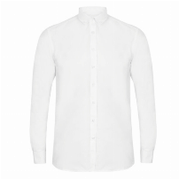 CAMISA OXF. MTX 70/30 M/LARGA BLANCA - T/S