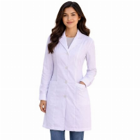 DELANTAL BASIC POPLIN BOTON BLANCO - T/XS