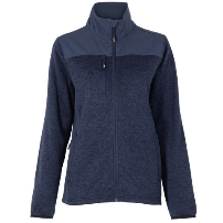 CHAQUETA NEW KNIT FLEECE MUJER AZUL - T/L