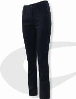 PANTALON LISO MUJER SPANDEX AZUL - T/44