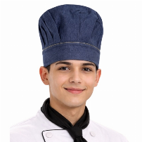 GORRO CHEF HONGO MEZCLILLA