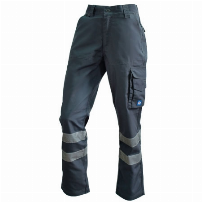 PANTALON GAB. CARGO TRAB. C/REFLEC. GRIS - T/XXL