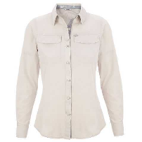 BLUSA OUTDOOR SPANDEX ANTAKARI BEIGE - T/M