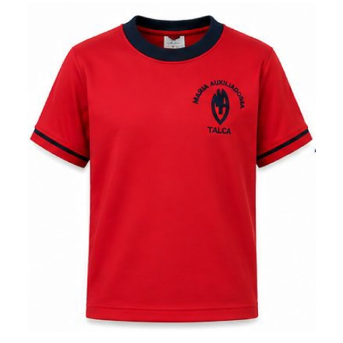 POLERA DEPORTE M/CORTA MAUX ROJO