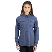 BLUSA OUTDOOR SPANDEX ANTAKARI AZUL - T/L
