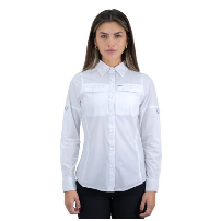 BLUSA OUTDOOR SPANDEX ANTAKARI BLANCO - T/S