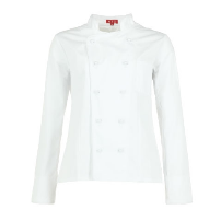 CHAQUETA CHEF GABARDINA MUJER BLANCO - MTX