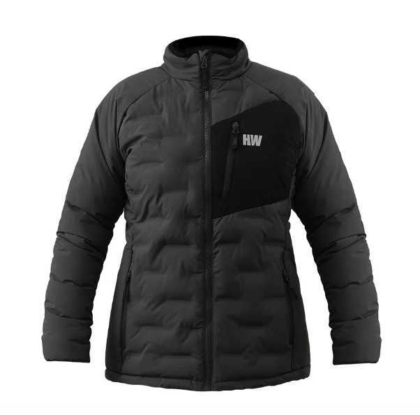 PARKA INSULADA HW EXPLORER S/GORRO MUJER NEGRA - T/M