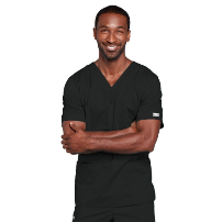 TOP HOMBRE CORE STRETCH 4725 M/CORTA NEGRO - T/S