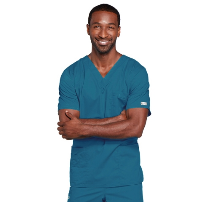 TOP HOMBRE CORE STRETCH 4725 M/CORTA AZUL PETROLEO - T/XS