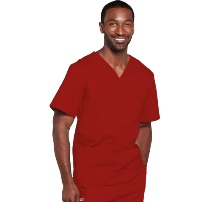TOP HOMBRE CORE STRETCH 4725 M/CORTA ROJO - T/S