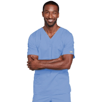 TOP HOMBRE CORE STRETCH 4725 M/CORTA CELESTE - T/XL