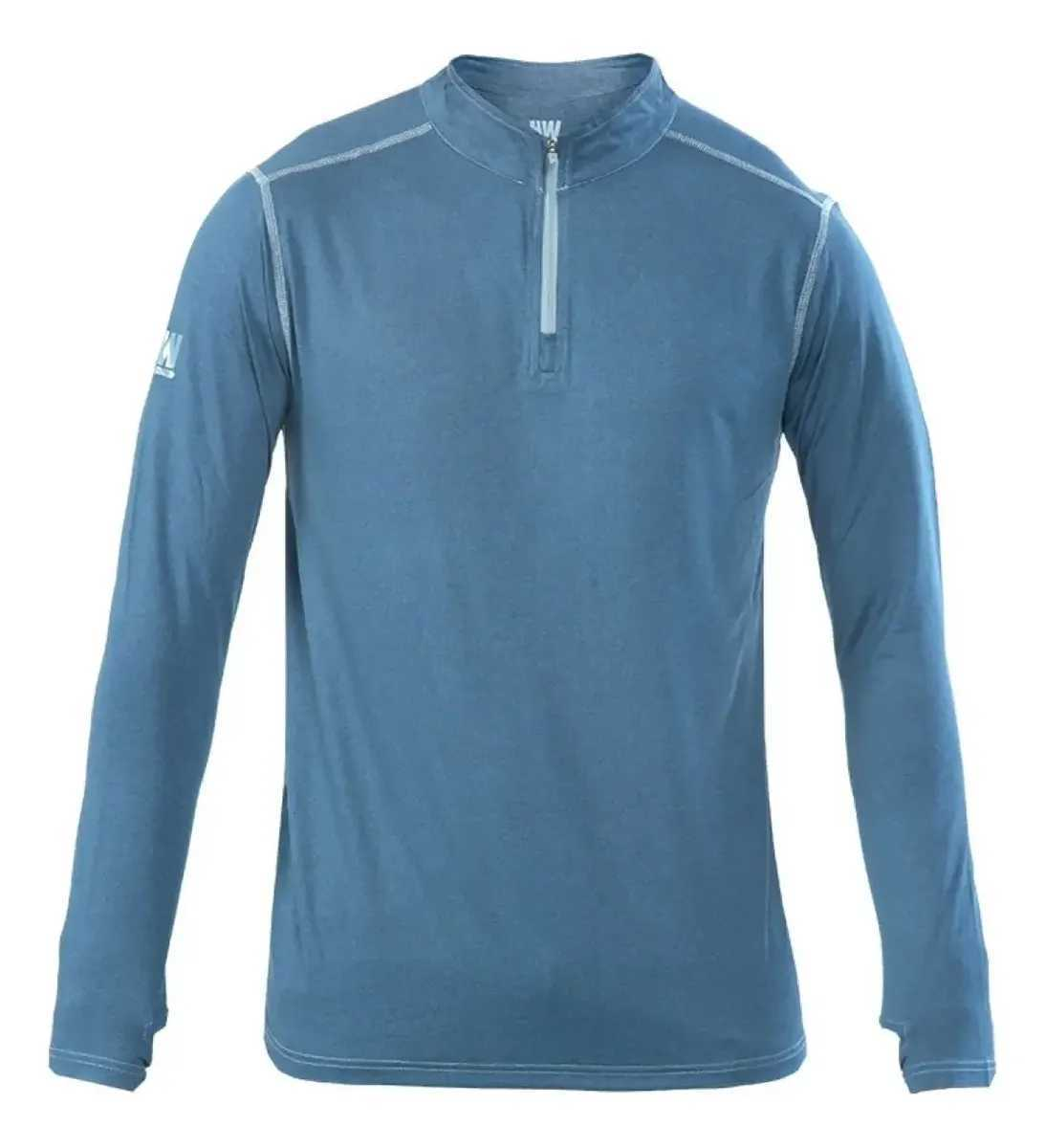 POLERA DRY FIT SPX M/LARGA HOMBRE AZUL ROYAL - T/XL