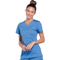 TOP MUJER CORE STRETCH 24703 M/CORTA CELESTE - T/XL