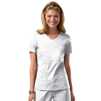 TOP MUJER CORE STRETCH 24703 M/CORTA BLANCO - T/XXS